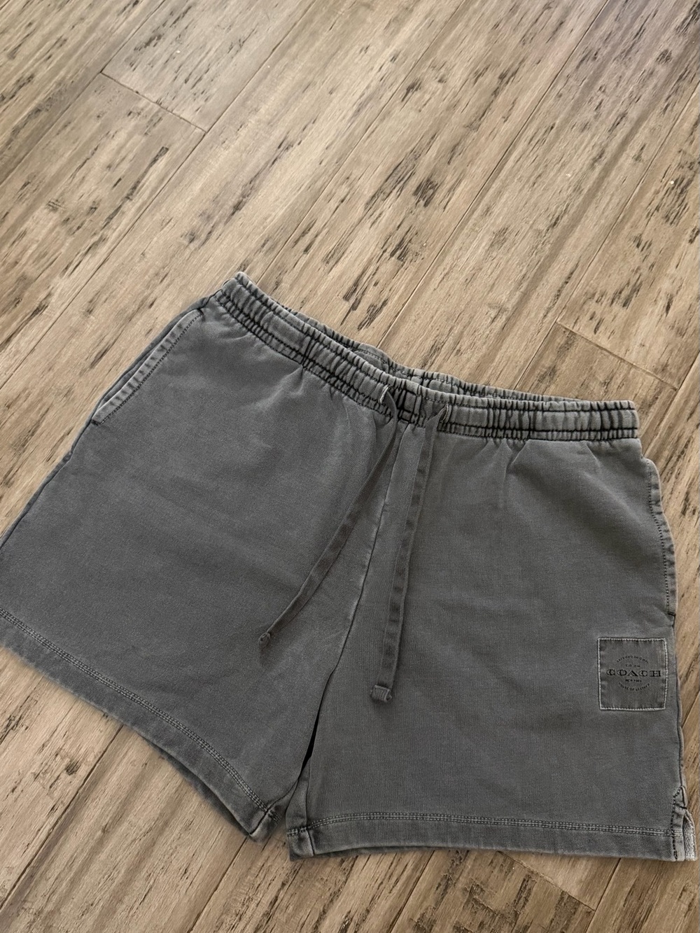 CoachGray Athletic Drawstring Shorts